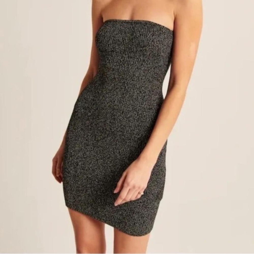 Abercrombie strapless sparkly dress